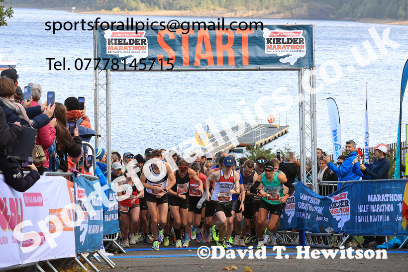 Altra Kielder Marathon, Sunday, October 5th. 2025 Altra Kielder Marathon, Half Marathon and 10k. Photo: David T. Hewitson/Sports for All Pics